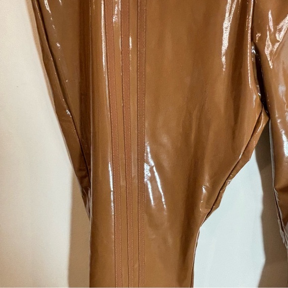 ADIDAS + IVY PARK Sz XL Latex Slim Fit Zipper No Pockets Unique Trouser  Pants - Picture 8 of 14